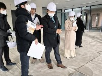 김동수 의장, 학하동 복합커뮤니티센터 신축 현장 점검 나서