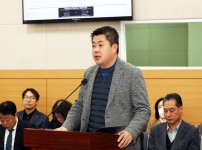 송재만 의원, “목재 활용으로 친환경 도시로 도약해야!”