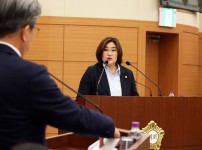 이명숙 의원, 유성구에 초고령 사회 대응 위한 파크골프장 조성 질의